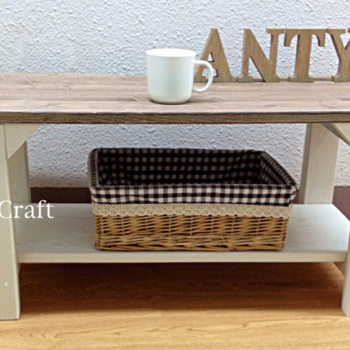 ソファテーブル PC台 コーヒーテーブル 幅90cm UN/W 完成品 【公式通販】