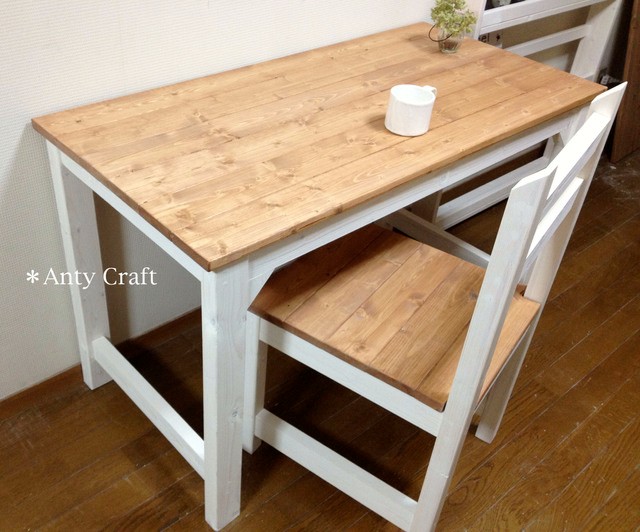 【引取可能】作業台 キッチン台 PC台 幅110cm LO/W 完成品