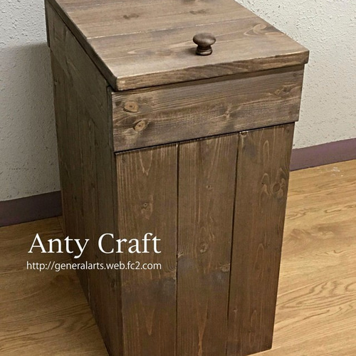 アメリカン☆★コンテナ風ダストボックスミディアム✨ハンドメイド アメリカンコンテナ風ダストボックスミディアム✨ハンドメイド