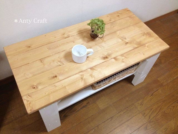 ソファテーブル PC台 コーヒーテーブル 幅90cm LO/Ｗ 完成品 3枚目の画像
