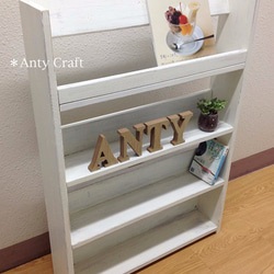 引取可能】文庫本 まんが本収納棚 飾り棚 幅64cm N/N 完成品 棚