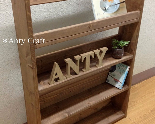 サイズオーダー可】【引取可能】文庫本 まんが本収納棚 飾り棚 幅64cm