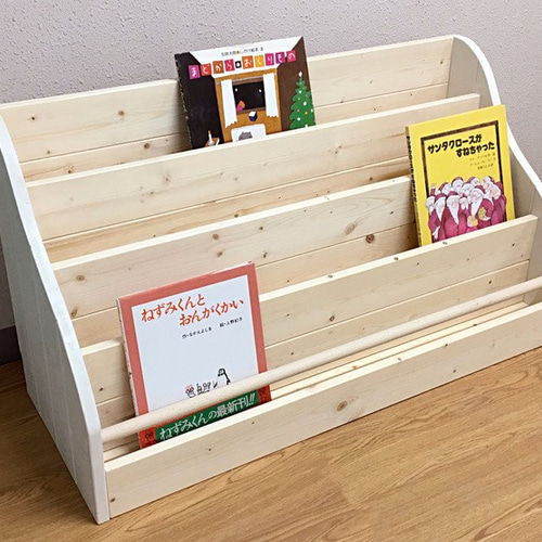 レア マガジンラック 本収納 昭和レトロ 当時物 木彫り