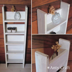 引取可能】文庫本 まんが本収納棚 飾り棚 幅64cm N/N 完成品 棚