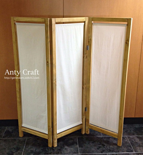 引取可能】木製パーティション 店舗什器 3面タイプ DP 幅45cm×3面 完成