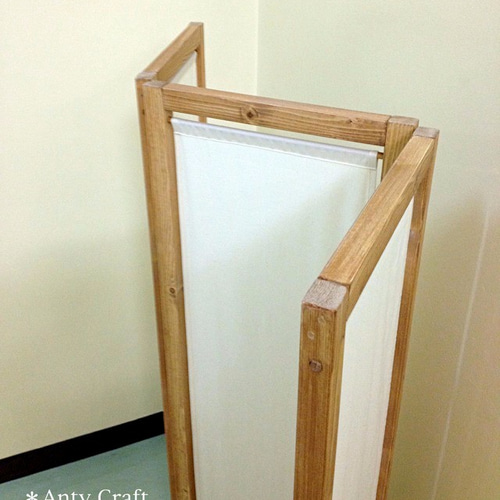 木製パーティション 店舗什器 幅45cm×3面 3つ折りパーテーション 完成品 木製パーティション 店舗什器 幅45cm×3面 3つ折りパーテーション 完成