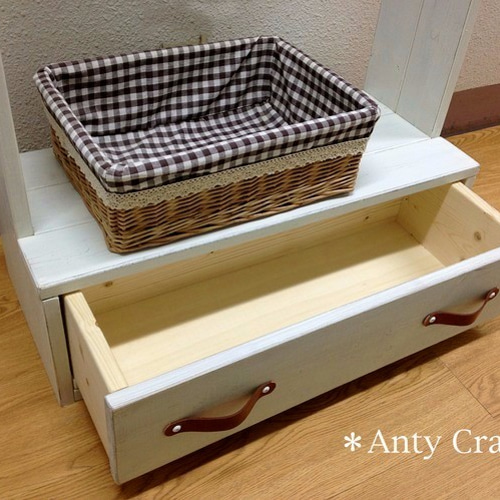 サイズオーダー可】【引取可】引出し付きハンガーラック ステンレス