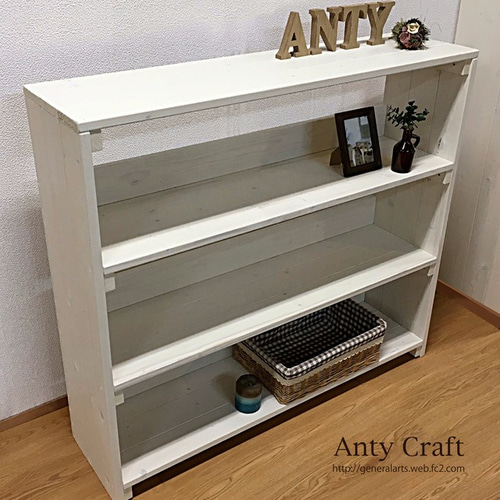 3段収納棚 飾り棚 店舗什器 本棚 幅100cm W/W 完成品 棚 3段収納棚 飾り棚 店舗什器 本棚 幅100cm W/W 完成品 棚