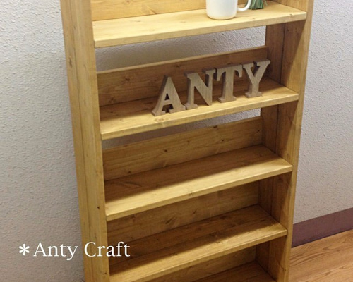 サイズオーダー可】【引取可能】5段飾り棚 DVD収納 本棚 幅60cm DP/DP