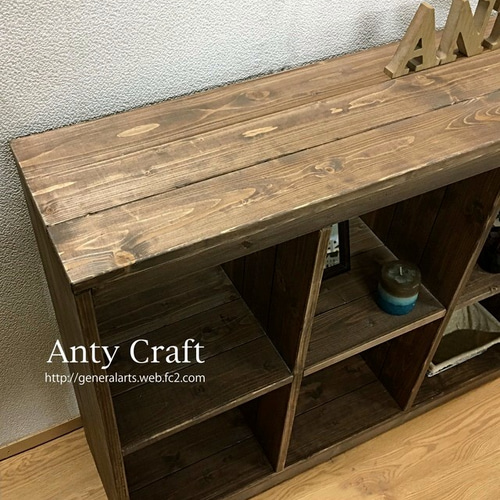 オープンラック 3列×2段の収納棚 本棚 飾り棚 間仕切り UN/UN 幅87cm  