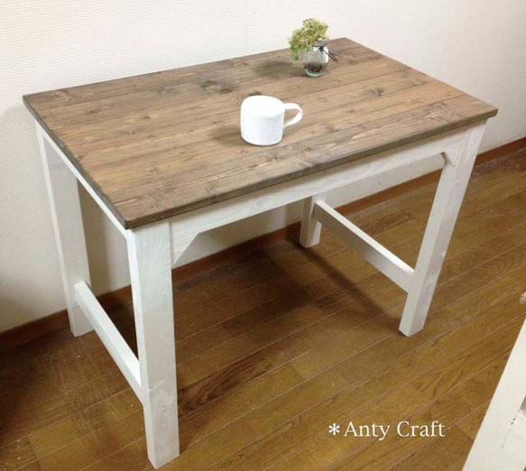 作業台 キッチン台 PC台 ミシン台 幅90cm UN/W 完成品 机 作業台 キッチン台 PC台 ミシン台 幅90cm UN/W 完成品 机