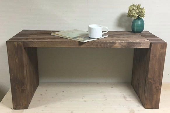 【NEW】ソファテーブル TV台 コーヒーテーブル 幅90cm UN/UN 完成品 5枚目の画像