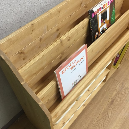 仕切り付き絵本棚(収納ケース小6個付) 幅87cm LO/LO 完成品 仕切り付き絵本棚(収納ケース小6個付) 幅87cm LO/LO 完成品