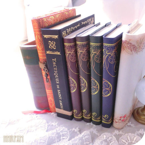 緑,青 6枚)アンティーク風ブックカバー：ペーパー ブックカバー hnrfxm