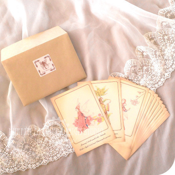 妖精たちのファッションプレートポストカード集 3枚目の画像