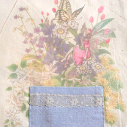 ポケットに秋の花を〜青いポケット 2枚目の画像