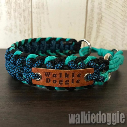 パラコード手編み首輪#131 小型犬〜超大型犬向き ハーフチョーク