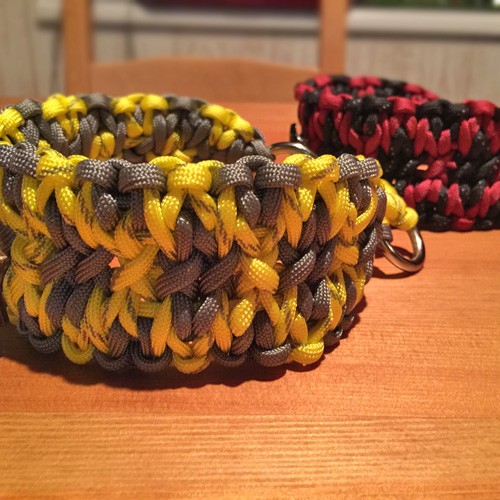 パラコード幅広首輪#218 小型犬〜超大型犬まで！サイトハウンド種に