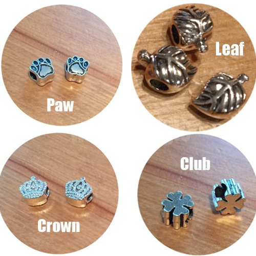 サイズ調節可・パラコード迷子札用ネックレス・リング付き：サイズM