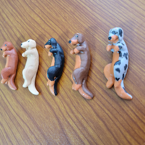 ダックスフンド箸置き 5体セット 箸・箸置き 犬のおしり 通販