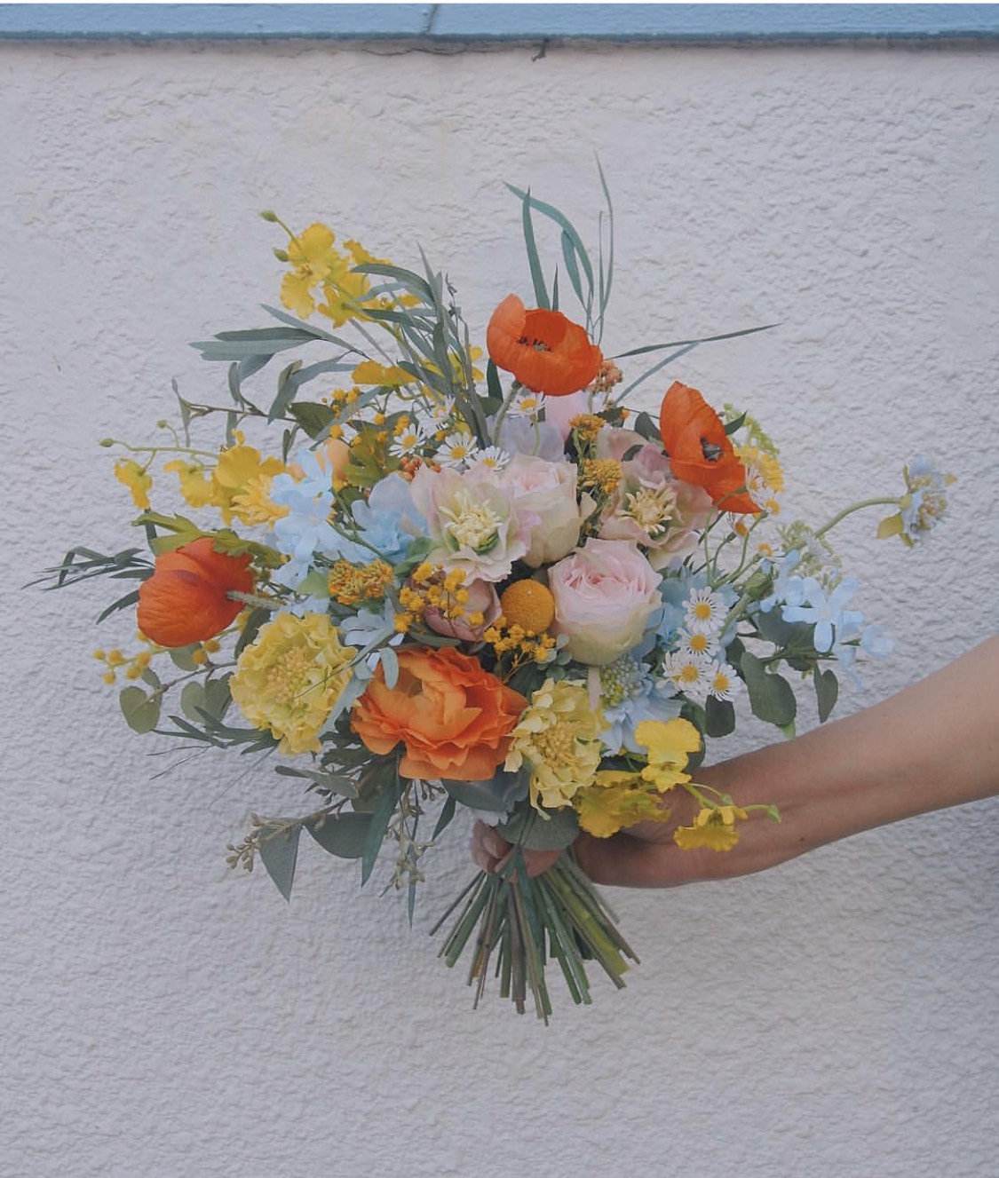 【オーダーメイド】ウェディングブーケ&ブートニアセット　アーティフィシャルフラワー　アンスリウム