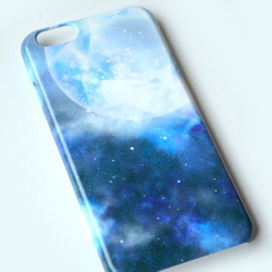 iPhone6 case fullmoon diamond blue 2枚目の画像