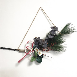 お正月飾り 若松と椿のシンプルお飾り 3枚目の画像