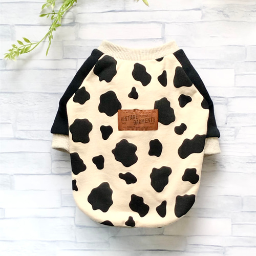 オーダー】紅いちご×デニムフリルスカートのセットイントレーナー犬服