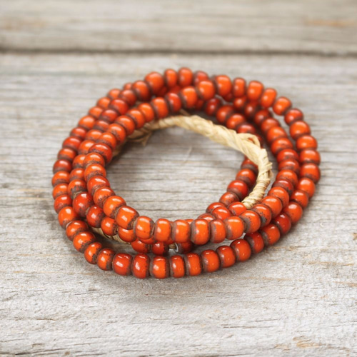 ホワイトハーツビーズ　ビンテージ ホワイトハーツ（ホワイトハート）・世界を虜にしたヴェネチア製