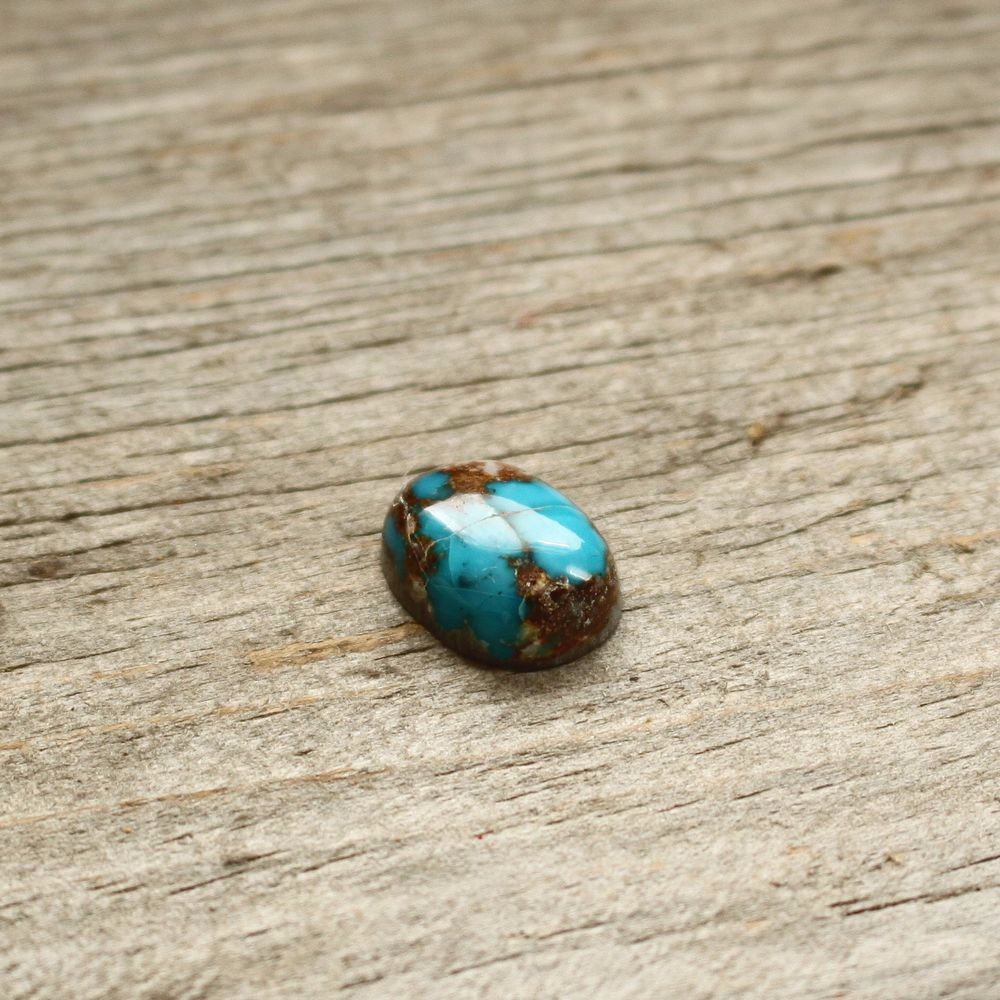 は自分にプチご褒美を turquoise ハイグレード　ターコイズマウンテン　ターコイズ　カボション　3.0ctルース 送料無料♪ トルコ石