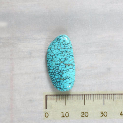 Natural Turquoise from Unknown Mine 22.5ct　天然ターコイズ　産地不明 4枚目の画像