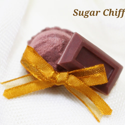 【送料無料】チョコレートとショコラアイスのブローチ♡ 1枚目の画像