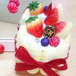 【送料無料】シャルロットケーキのスタンドミラー♡ 2枚目の画像