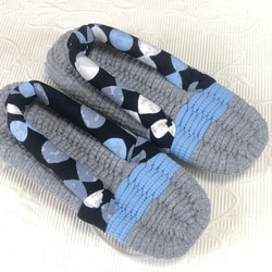 布ぞうり（ブルー）23㎝ スリッパ・ルームシューズ イネス 通販