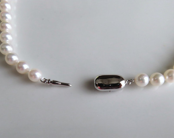 『リタさま　ご予約品』高品質なあこや真珠ネックレスと　ブレスレット 4枚目の画像