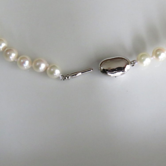 ﾌｫｰﾏﾙOK! あこや真珠のネックレス　MN0815-005 4枚目の画像