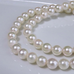 【高品質】7～7.5mmあこや真珠のネックレス　フォーマルOK!　 MN0117-004 2枚目の画像
