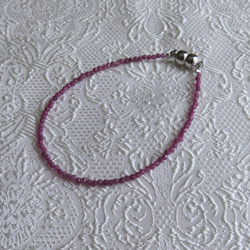 極上　宝石質　ルビー　ブレス 宝石質 極上ルビーのブレスレット MB0521-001 7月誕生石 ブレスレット