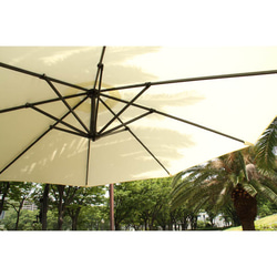 約半額！アウトドア ガーデンパラソル（RKC-529NA、RKC-529GR）おしゃれでBBQや庭のガーデンに人気！ 6枚目の画像