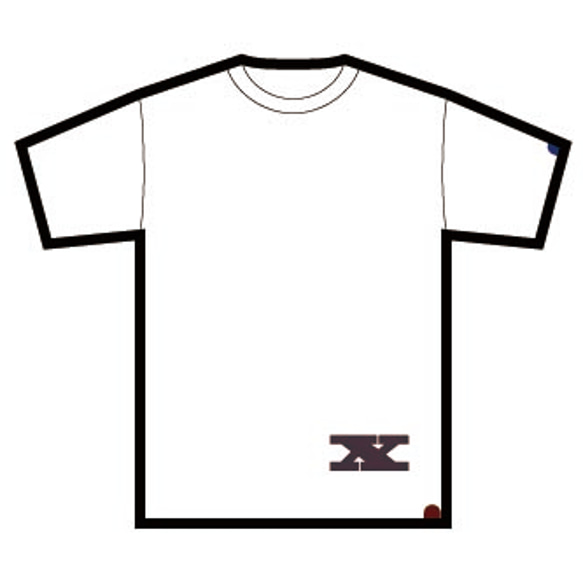『　x2 T-shirt　』 3枚目の画像