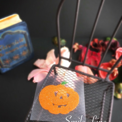 3Dボディジュエリー＊ボディジュエル【Halloween】かぼちゃ① 1枚目の画像