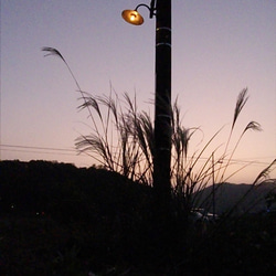 レトロなガーデンランプ（ソーラーランプ） 6枚目の画像