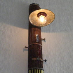 レトロ電柱ランプ 2枚目の画像