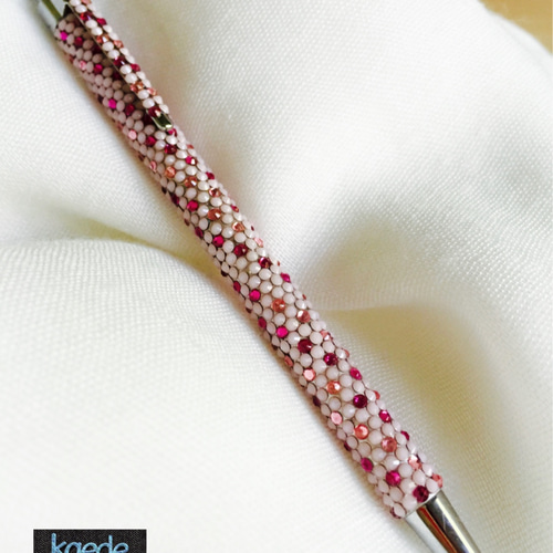 スワロフスキータッチペン付きボールペン ボールペン スワロフスキークリスタル使用風 タッチペン 全5色