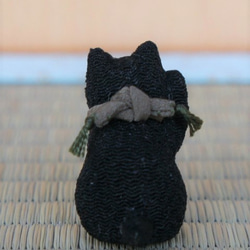 縮緬人形　豆猫八 3枚目の画像