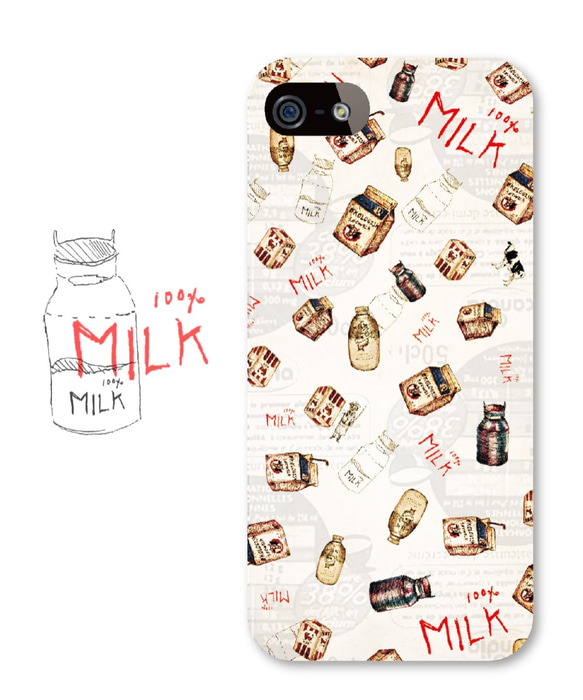 Originalスマホケース「Milk」 1枚目の画像