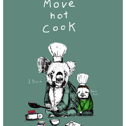 原創手機殼「Move not Cook -動作緩慢的廚師-」 第4張的照片