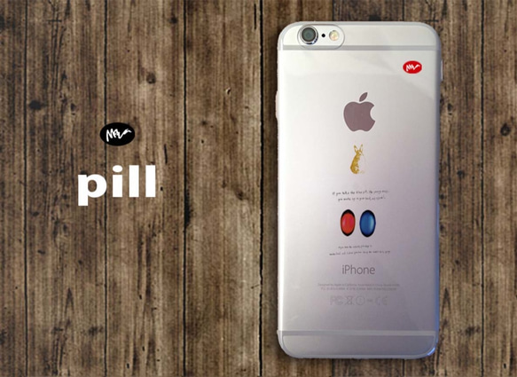 iPhone6/6s/6plus_透明手機殼「pill」 第1張的照片