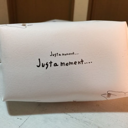 原創三角收納包「Just a moment」 第4張的照片