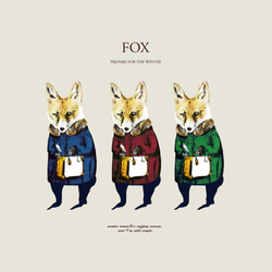 Original手帳型iPhoneケース「FOX」 5枚目の画像